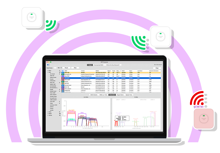 Wifi scanner for windows 10 windows 11 6e 6 ghz accessagility